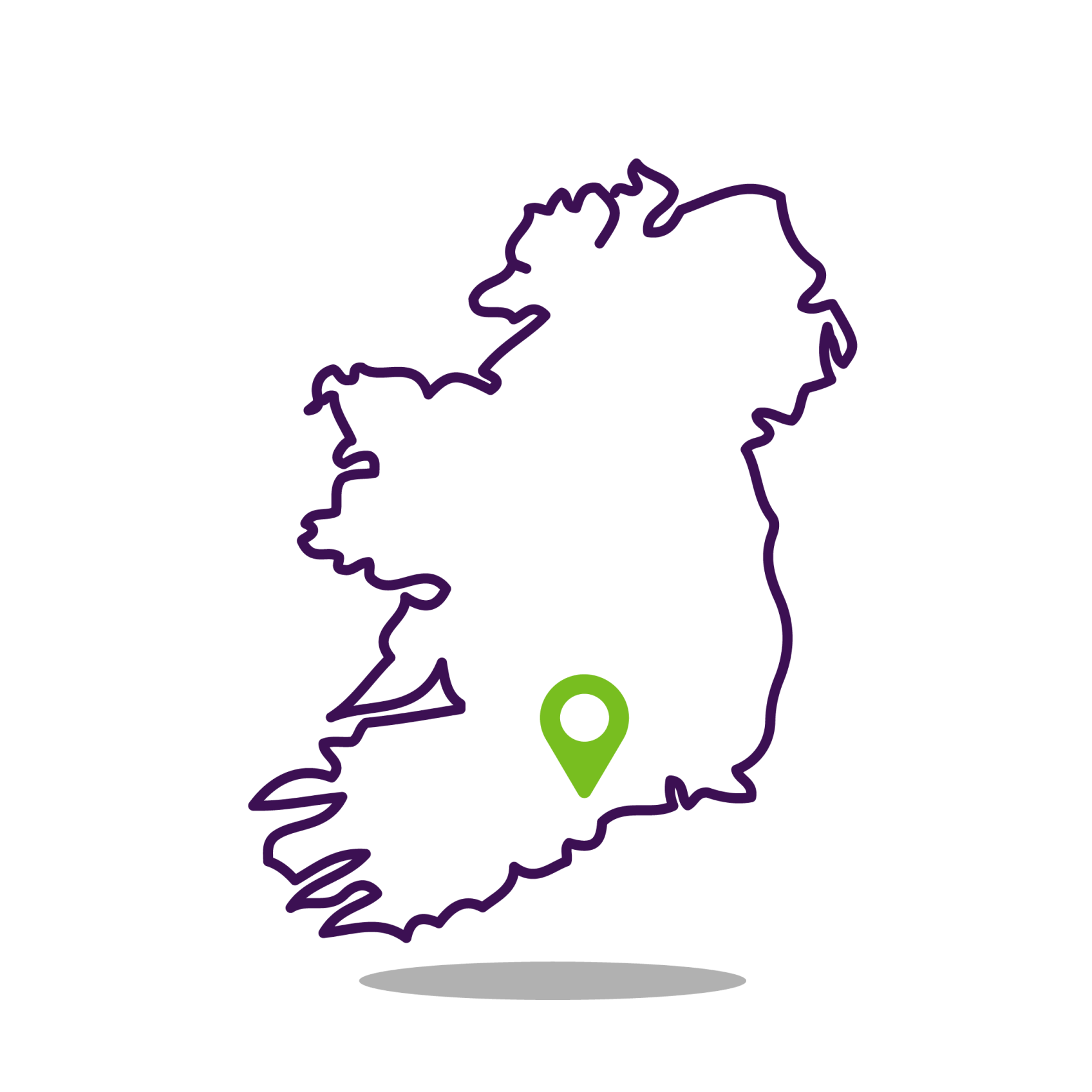 Orchard location map icon